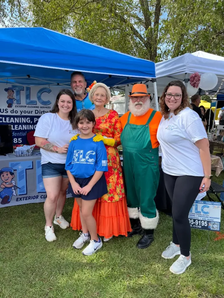 TLC Exterior Services at the Angier Crepe Myrtle Festival 2024