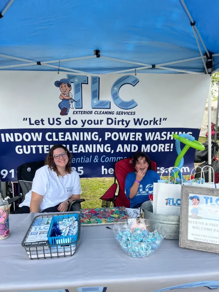 TLC Exterior Services at the Angier Crepe Myrtle Festival 2024